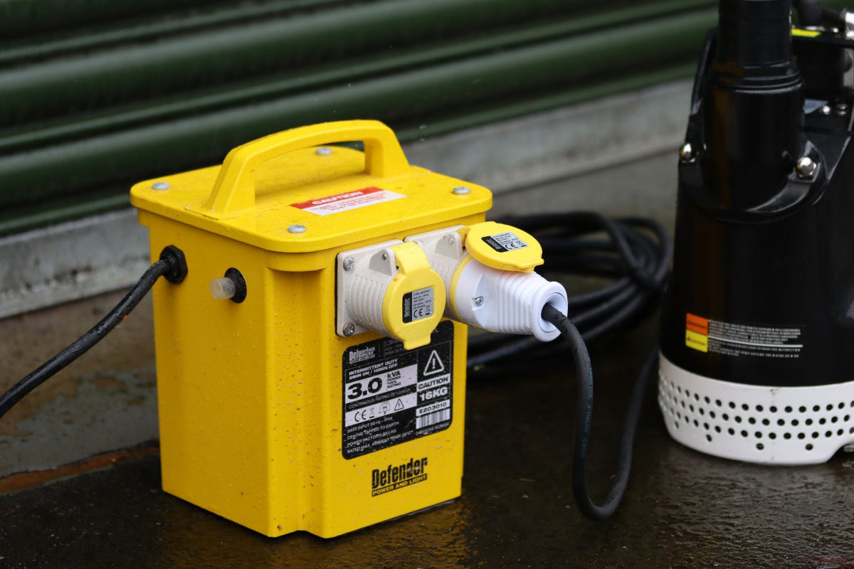 110V Submersible water pump with transformer