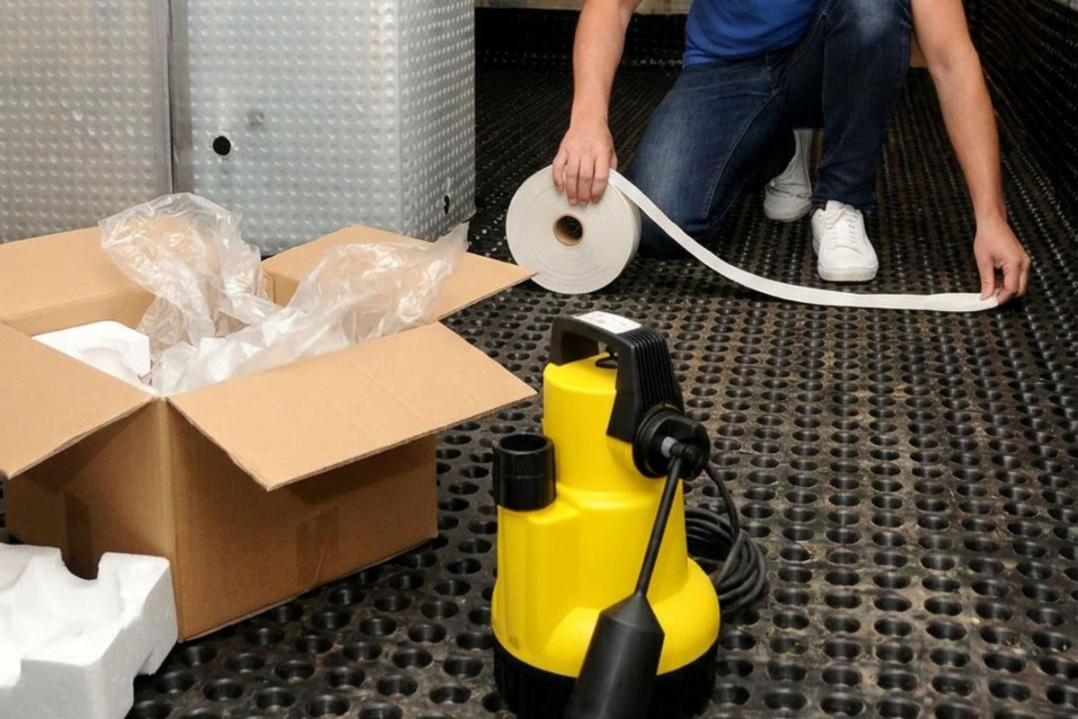 AMA Drainer 301 with Type C Cavity Waterproofing membrane 