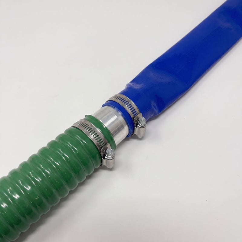 Hose joiner 13mm to 100mm | Barbed hose connector alternate view