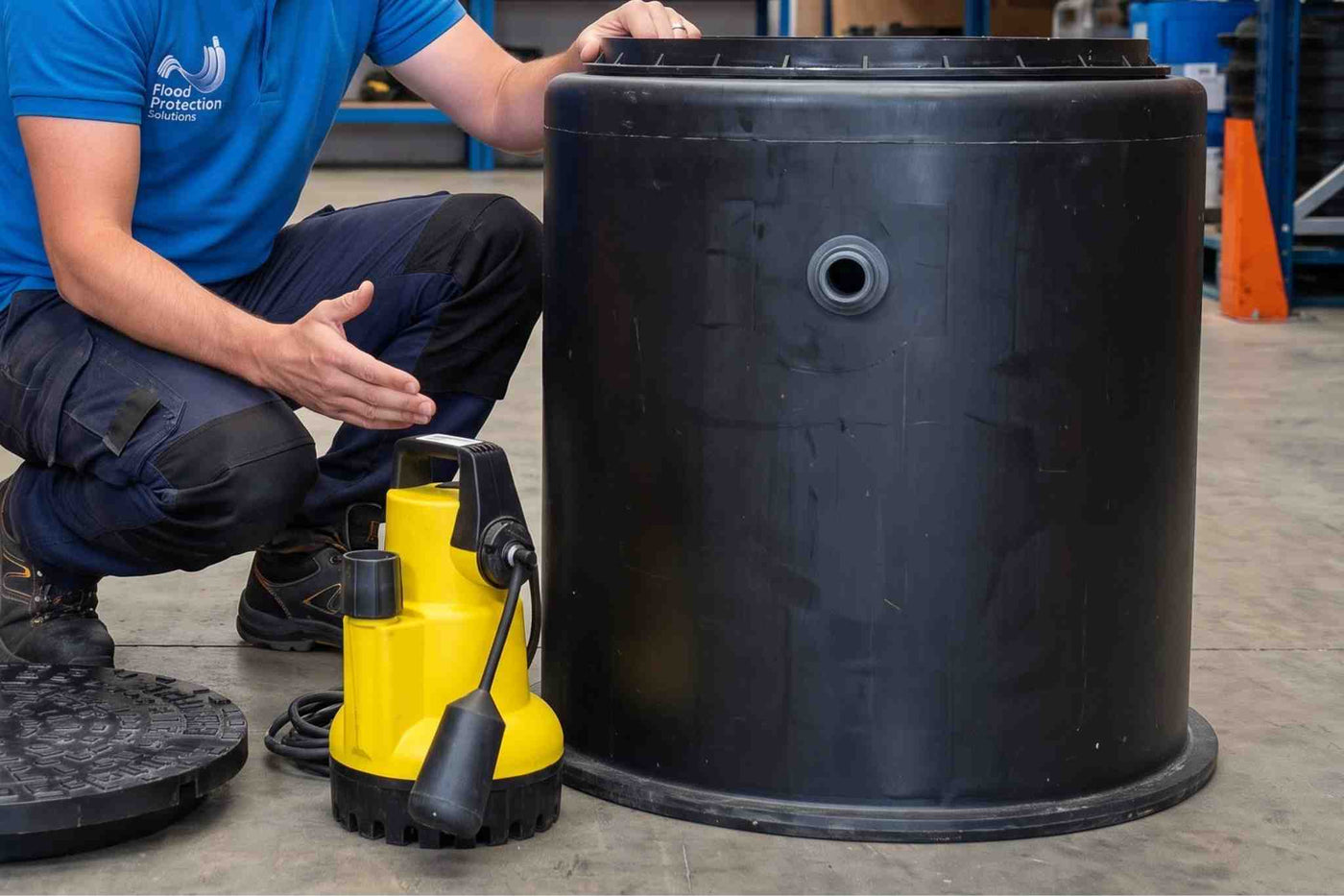 Packaged Pump Station with AMA Drainer 301