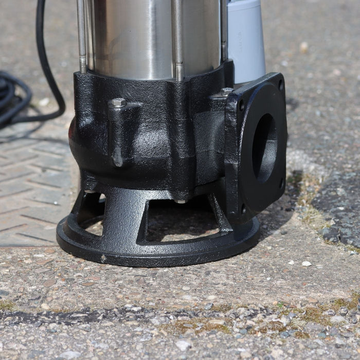 heavy duty cast iron base on dpsk sewage pump