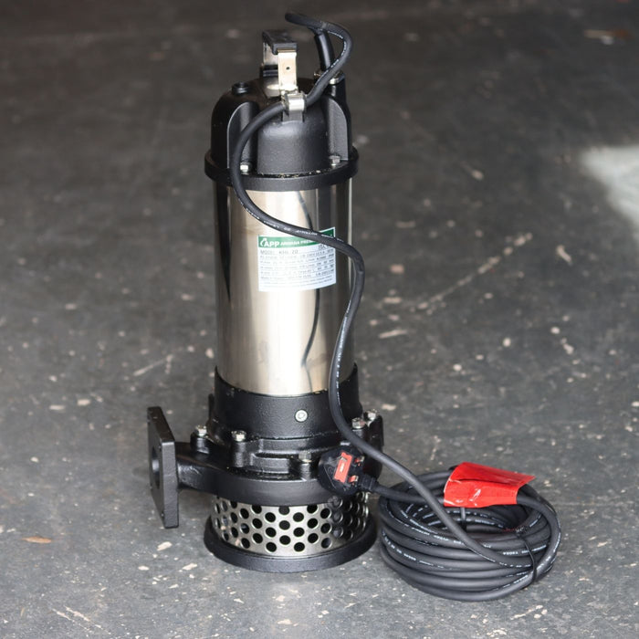 APP KHL submersible water pump on concrete floor