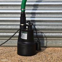 APP RS40EA automatic water pump in front of shutter doors