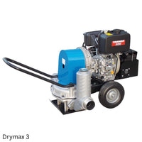 Drymax 3 construction site pump on wheels