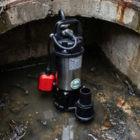EVAK Hippo 50 in sewage chamber