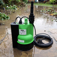 EGO500 SE LS Pump in flooded garden