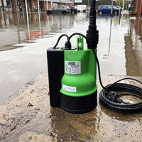EGO 500 Pump by flooded warehouses