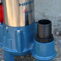 50mm hose tail on hippo 75 sewage pump 