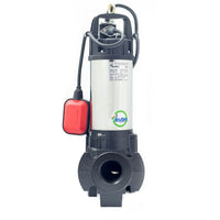Evak Hippo 75 with automatic float switch and horizontal hose tail