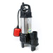Evak Hippo 75 with automatic float switch and vertical hose tail