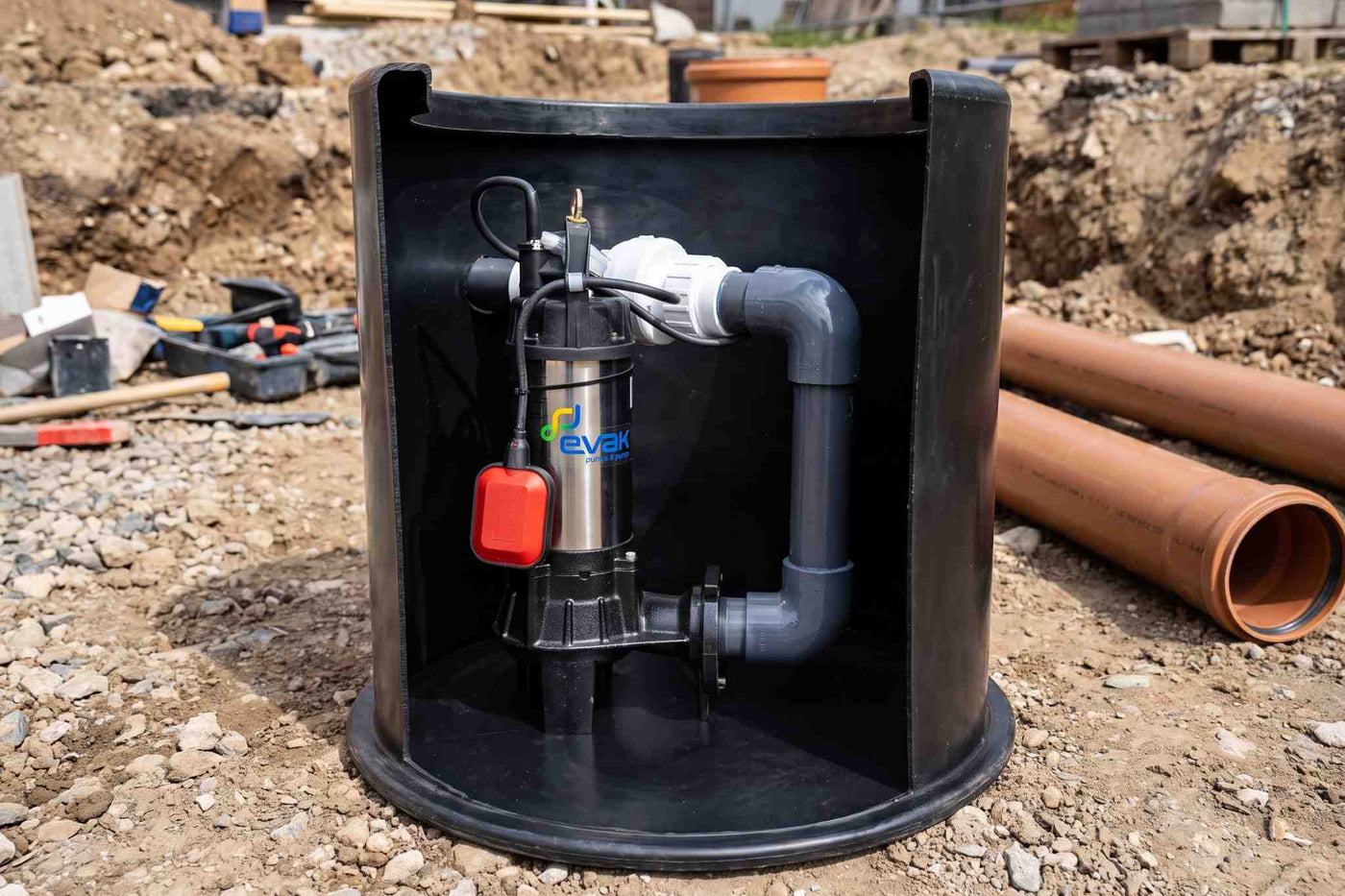 Sewage Pump in Packaged Pump Station 190L