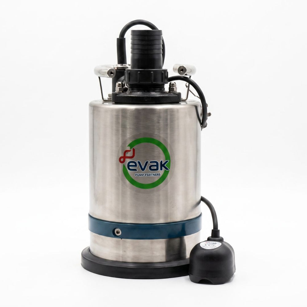 Stainless steel Evak residox low suction water pump with automatic floor sensor