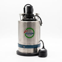 Stainless steel Evak residox low suction water pump with automatic floor sensor