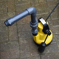 AMA drainer water pump with pipe attached