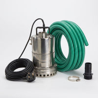 product shot of components for the Mizar swimming pool drainage kit