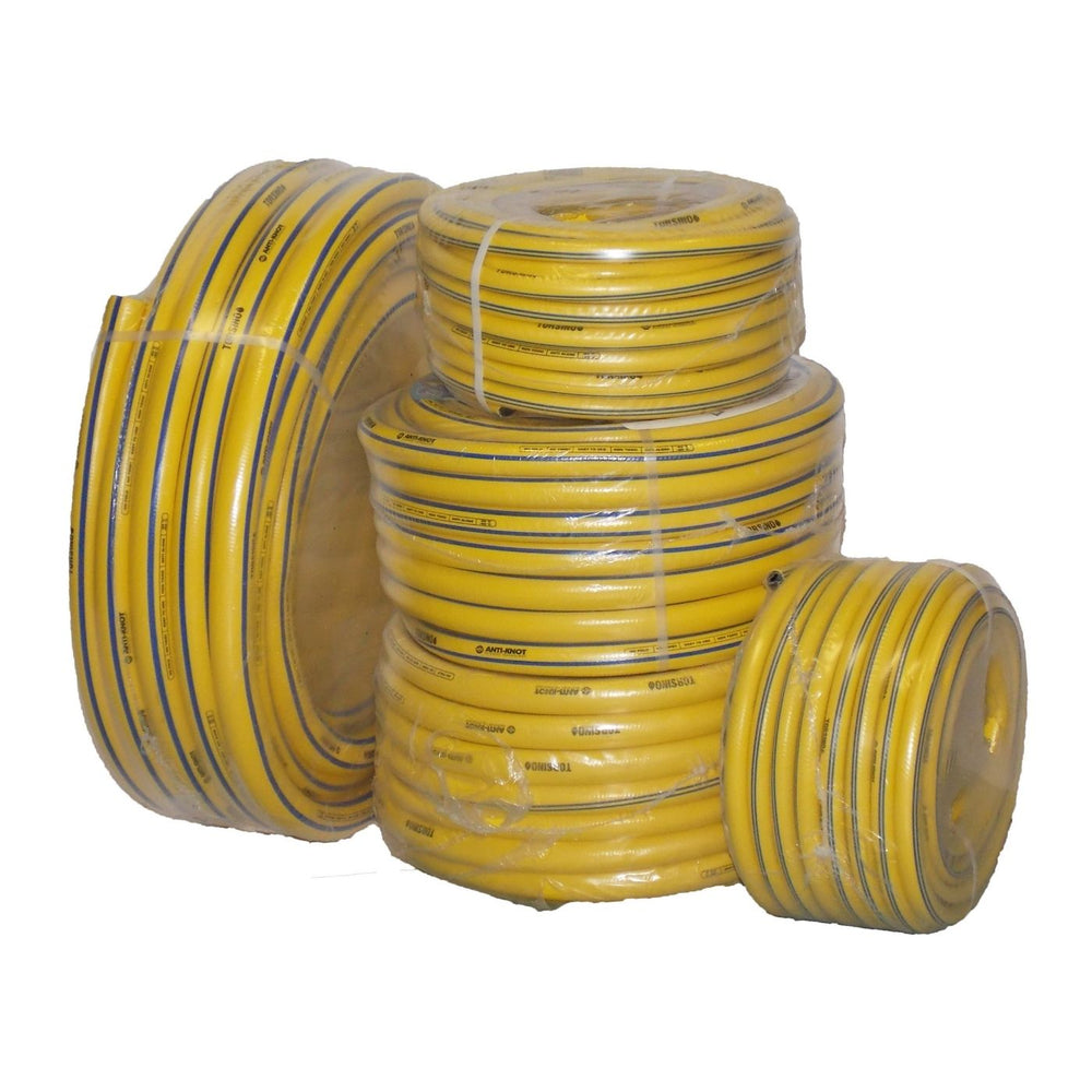 coils of high pressure delivery hose pipe