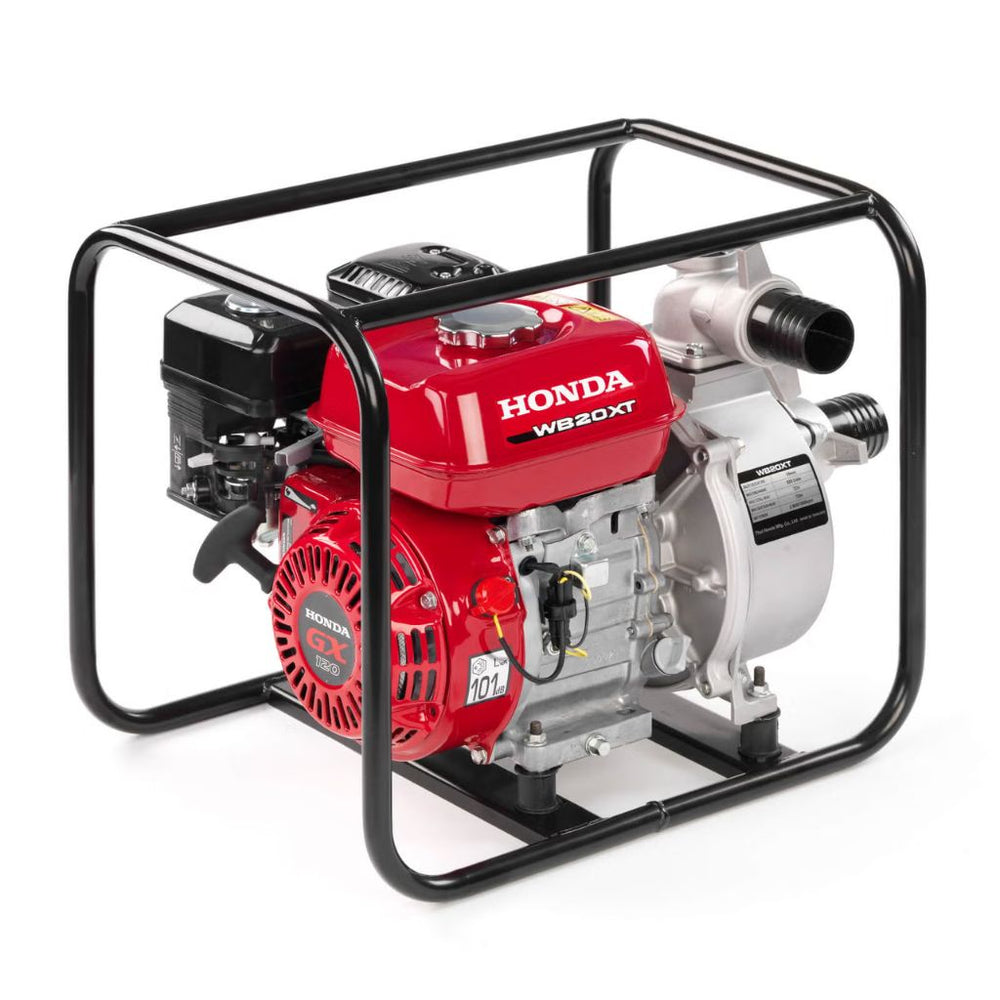 Honda WB20 water pump on a white background