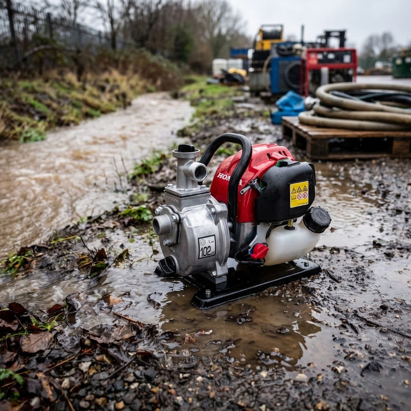 Honda WX10 Petrol Water Pump | Lightweight 1 Inch Pump alternate view