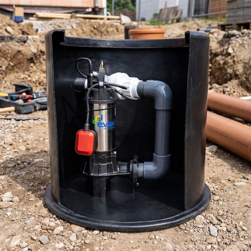 190 Litre High-Flow Sewage Pump Station, 11m Head | FPS Iguazu Foul Pro alternate view