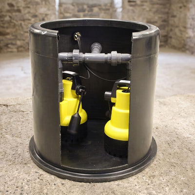 190 Litre Twin Pump Grey Water Pump Station, 6m head | FPS Iguazu Twin alternate view