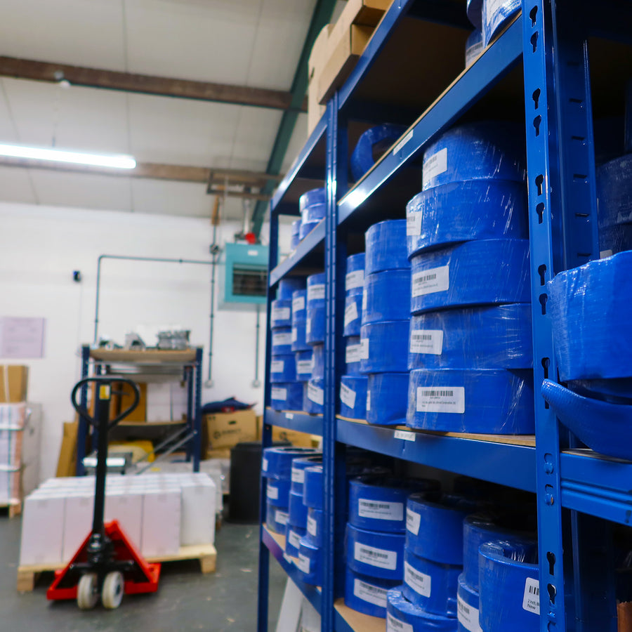 Layflat Hose on racking