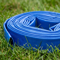 heavy duty 32mm layflat hose on grass 