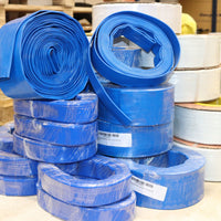 Layflat hose stacked