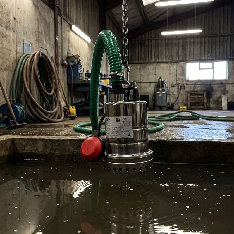 Arven Mizar & Mizar VOX 304 Stainless Submersible Pumps | Clean & Dirty Water alternate view