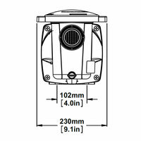 technical drawing of Pentair Freeflo  Swimming Pool Pump