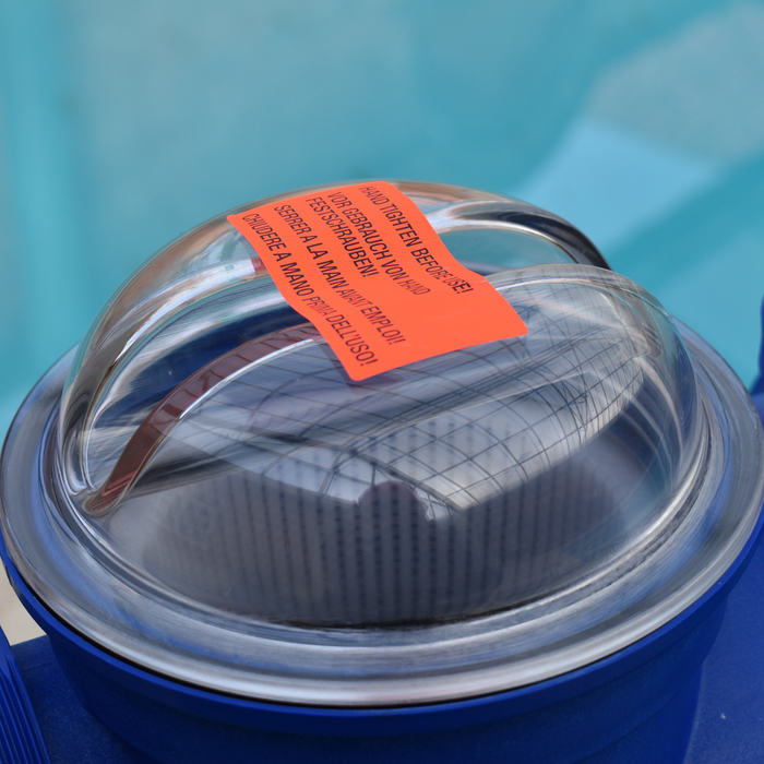 clear pool pump inspection lid