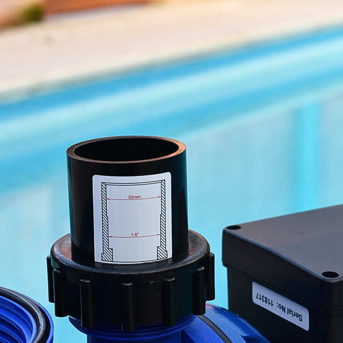 plastica ABS solvent weld unions 50mm/1.5inch