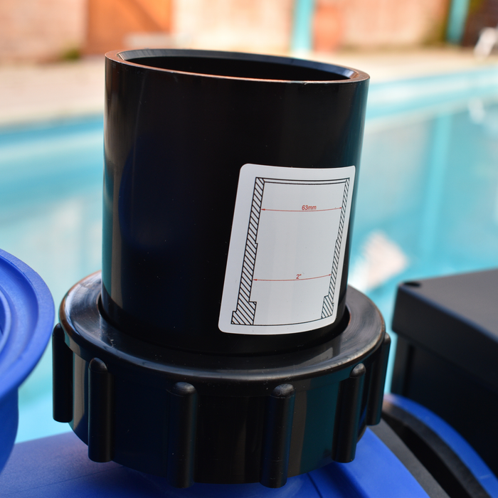 Swimming pool pump 2 inch hose tail