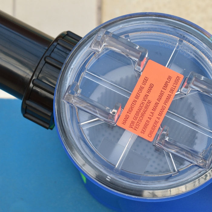 plastica pool pump strainer basket and clear cover 