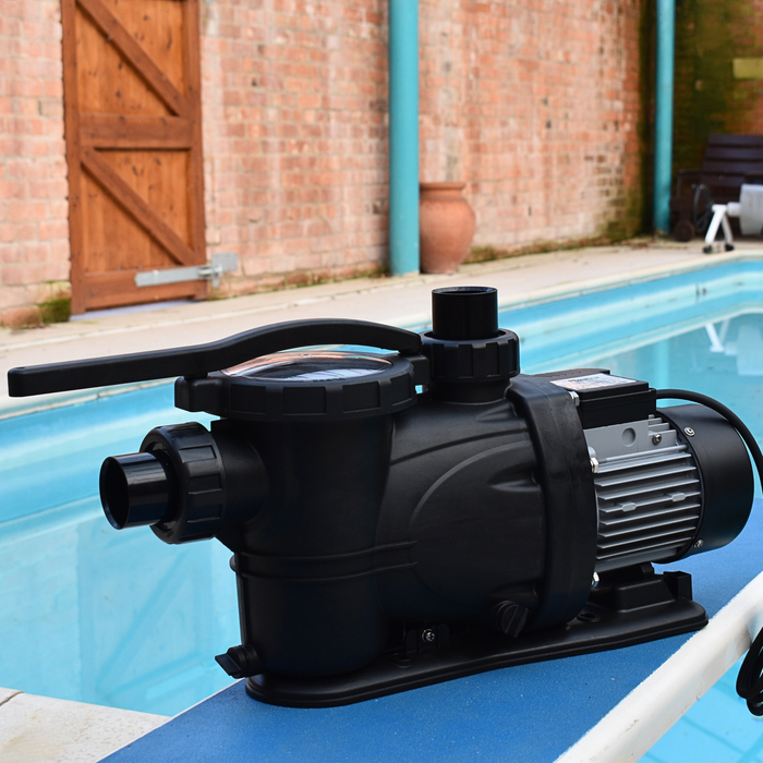 Plastica iFlo Swimming Pool Pump with removable handle to open inspection cover