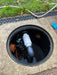 Pumped Drainage System. Aco Drain to water pump