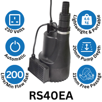 APP RS40EA automatic water pump spec