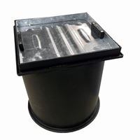 Packaged Pump Station with recessed manhole lid