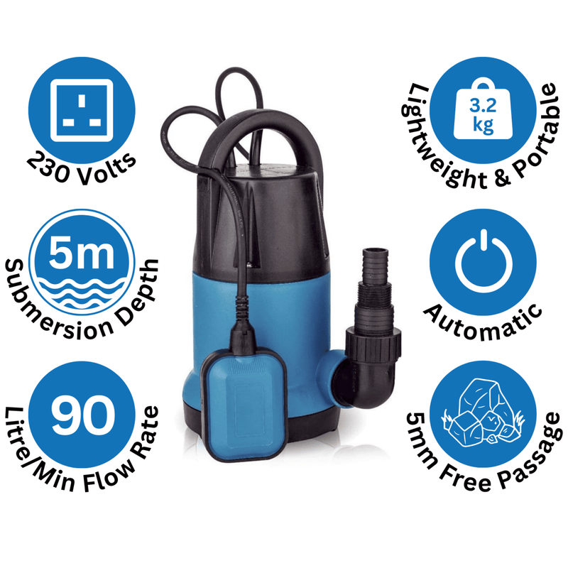 Stream SPA250 Submersible Automatic Water Pump - Great Value Small Water Pump alternate view