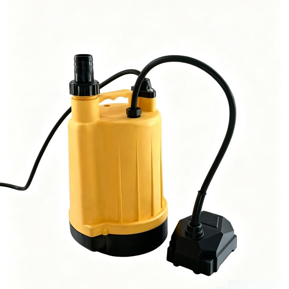 Automatic floor sensor puddle pump for small floods