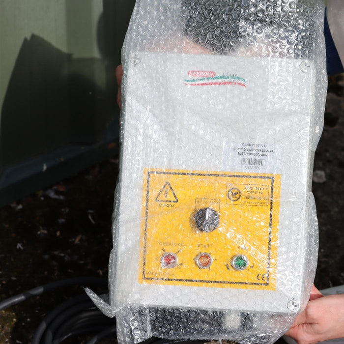 control panel for speroni cutty sewage pump 