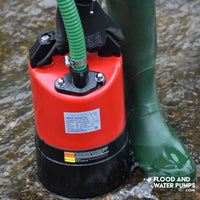 Stream SPK530 Flood Pump in flood water
