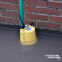 Stream SPP2-4 Submersible Puddle Pump in flood water