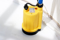Stream SPP2 Best selling puddle pump shown in hot tub