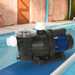 Speroni Swimm 500 pool pump on the side of a swimming pool