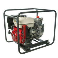 Tsurumi TEF TEW Petrol High Pressure Pump with portable frame