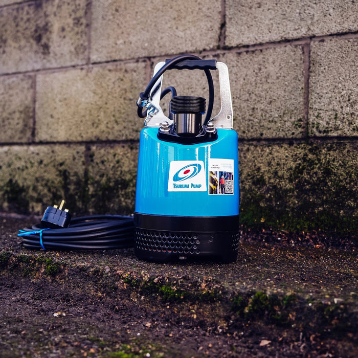 Tsurumi LB Submersible Pump. Compact, durable, and reliable water pump for dewatering applications