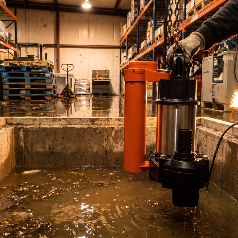 Tsurumi OM5 Submersible Sump Pump alternate view