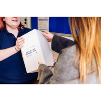 Stream SPP Puddle pump being handed over to customer at Nottingham click and collect office