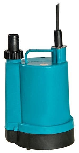 APP BPS100 Manual puddle pump pictured in blue