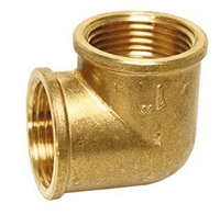 Elbow - female BSP - brass